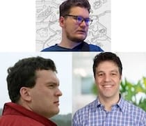 Photo of Sergey Chernyshev, Eric Goldstein, Alexander Chernyshev